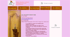 Desktop Screenshot of ma-maison-peinture.com